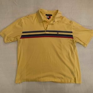 Tommy hilfiger XXL Yellow Mens Polo